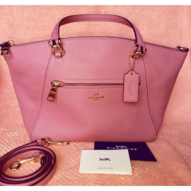 coach prairie satchel pink