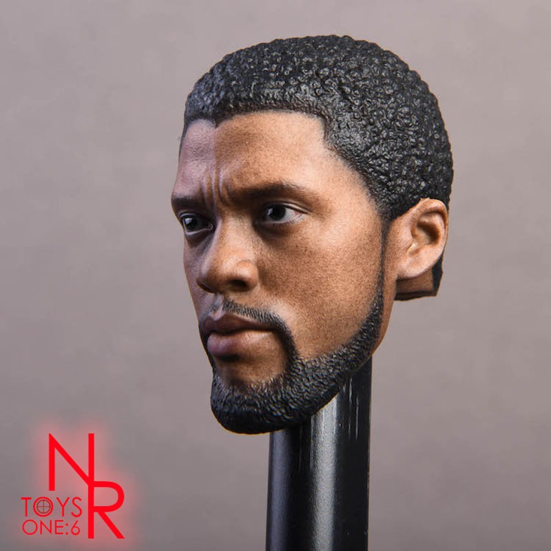 Masked Male Head Sculpt Details about   1/12 Scale Toy Black Panther 
