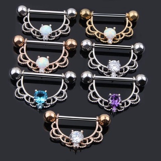 New Pair Heart Barbell Nipple Ring Piercing Helix Piercing Sexy Nipple Jewelry High