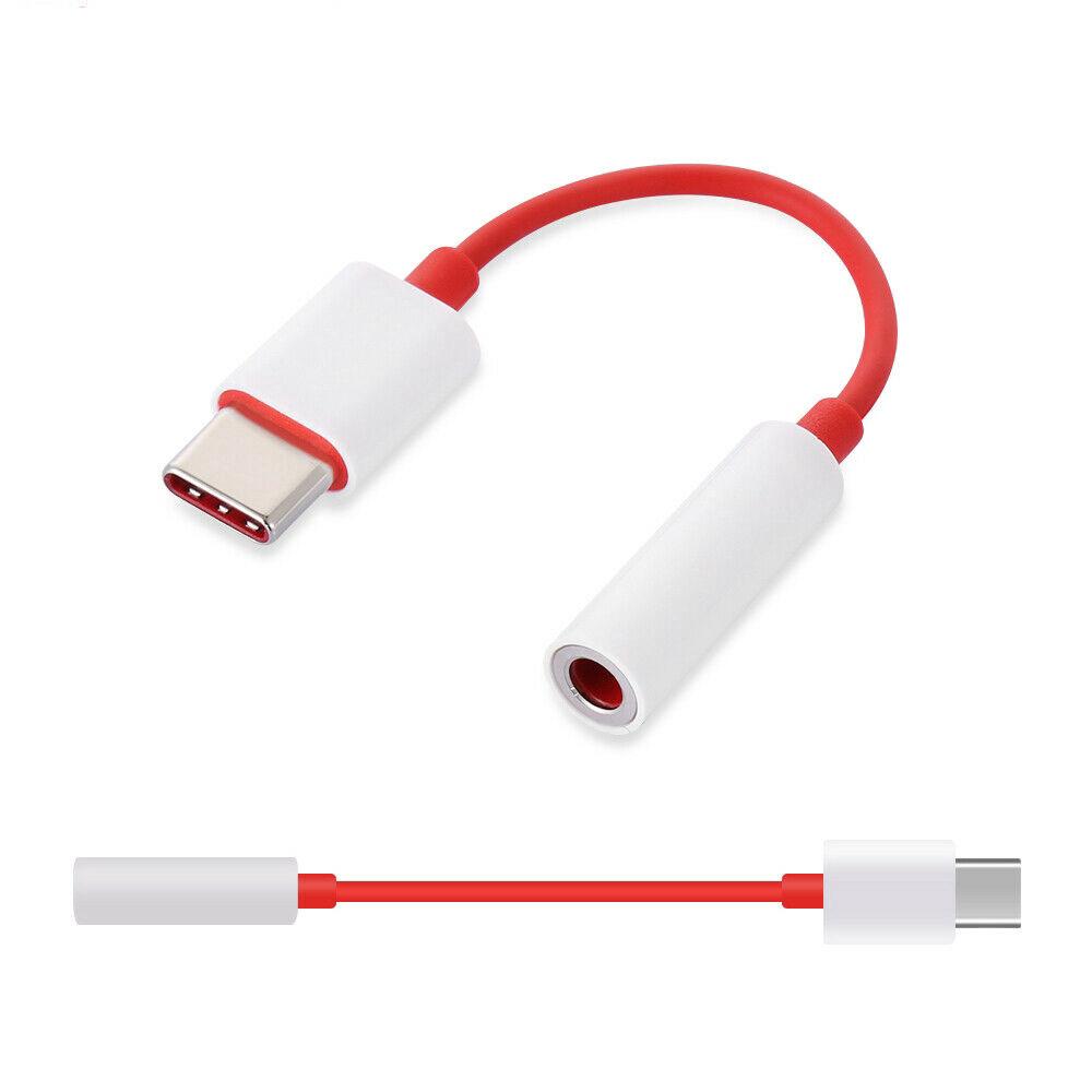 Oneplus 7 Pro USB-C Audio Cable Connector Headphone Adapter Cord Type-c To 3.5mm