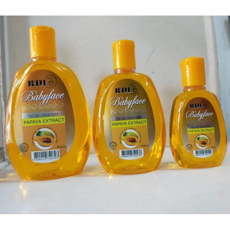 Rdl Babyface Papaya cleanser Shopee Philippines