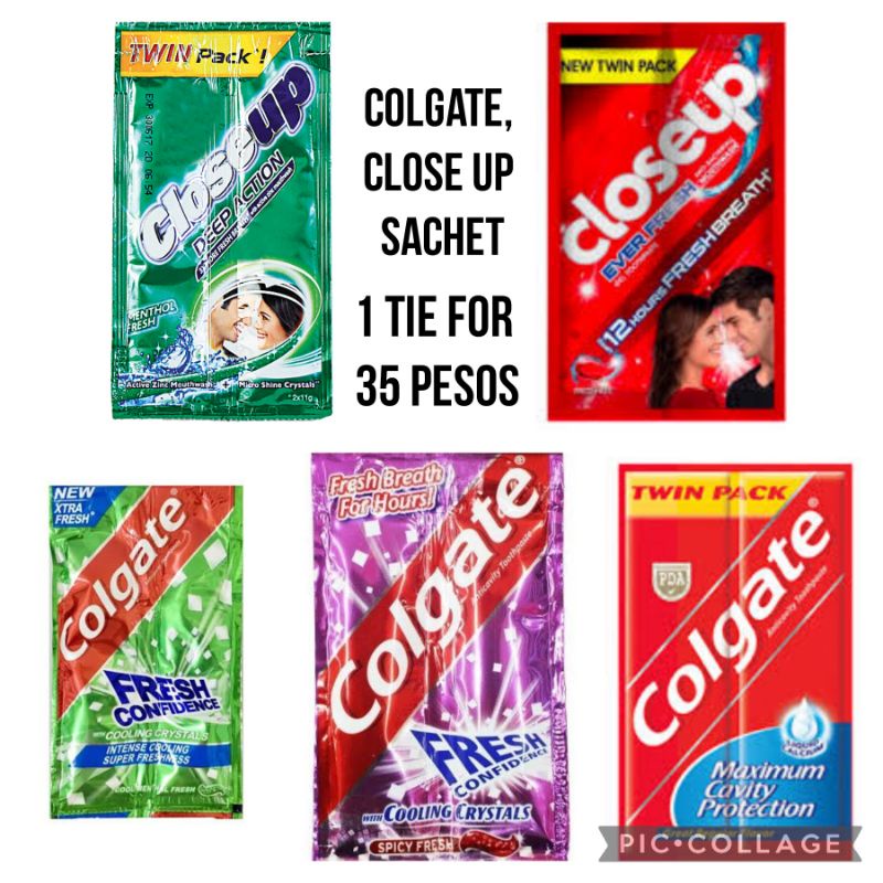 colgate and close up sachet Shopee Philippines