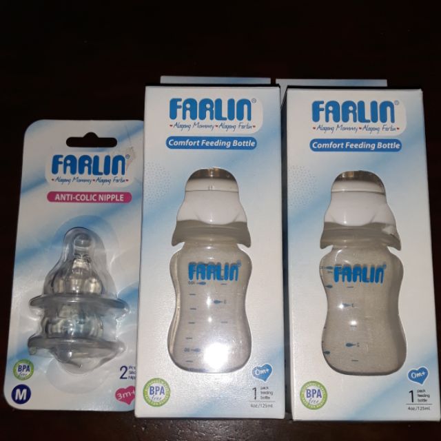 farlin anti colic bottles