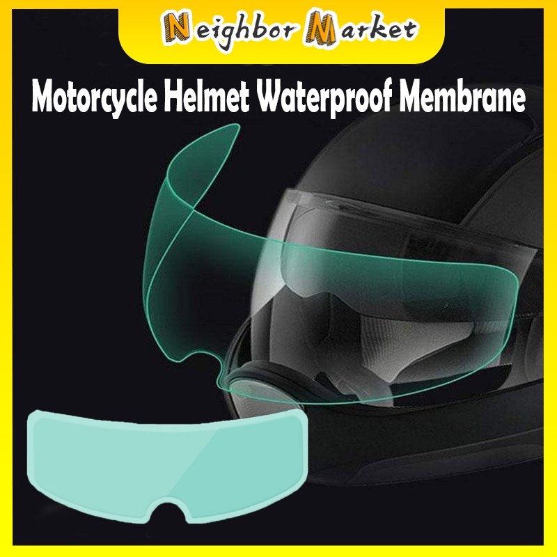 Universal Motorcycle Helmet Antifog Film Durable Sticker Film Helmet
