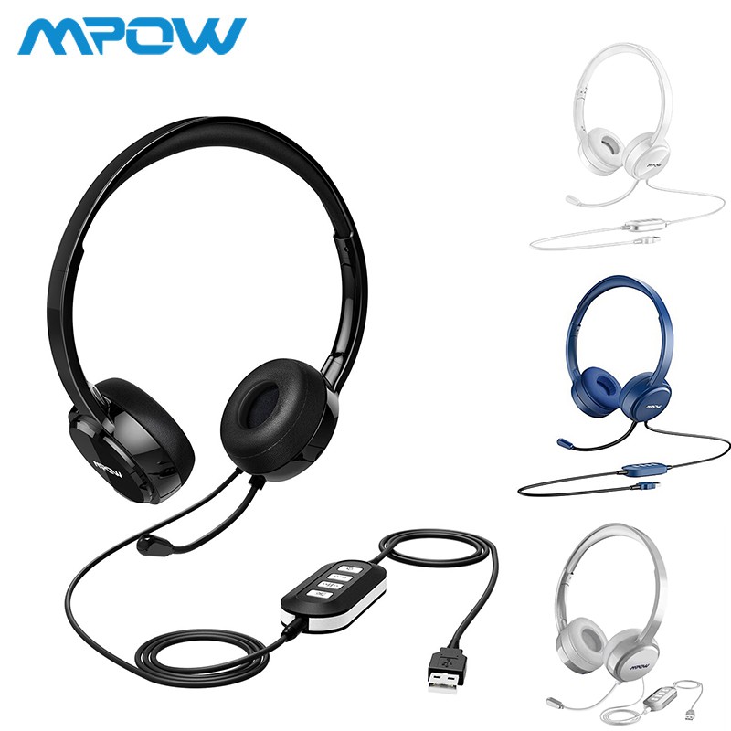 mpow wired computer headset model pa071a