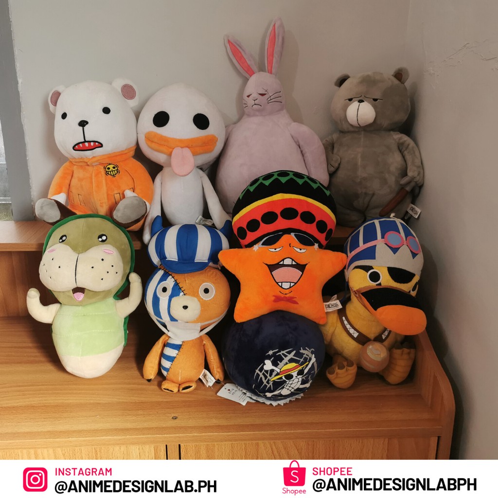 Cod One Piece Collector S Item Rare Secondary Characters Stuffed Toy Shopee Philippines