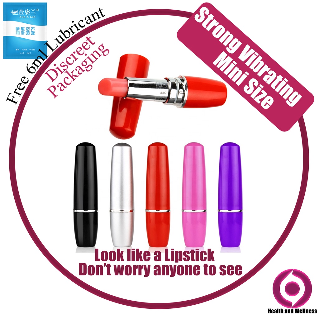 69shop Personal Mini Bullet Lipstick Vibrator Private Massage Vibrator Male And Female Adult 7120