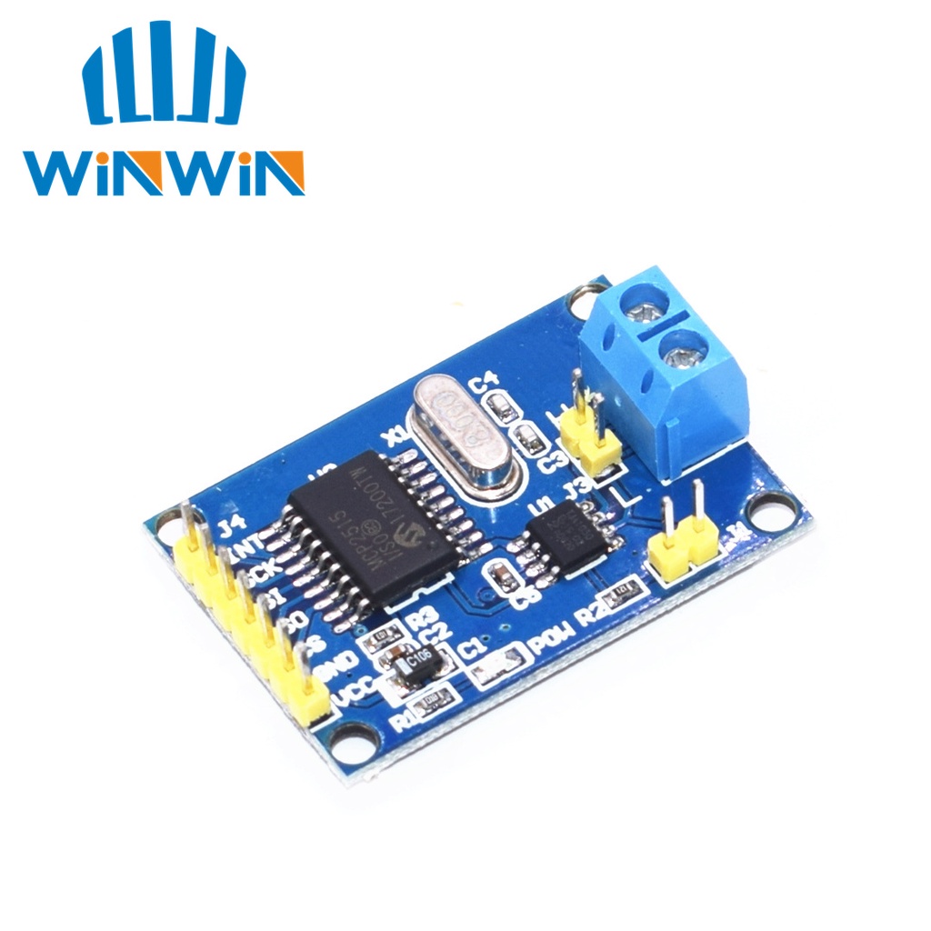 Mcp2515 can bus module tja1050 receiver spi for 51 mcu arm controller