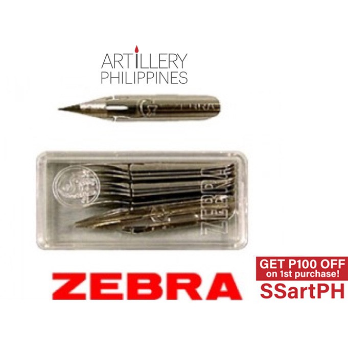 Zebra G Pen Nib For Calligraphy And Comic Nibs Shopee Philippines