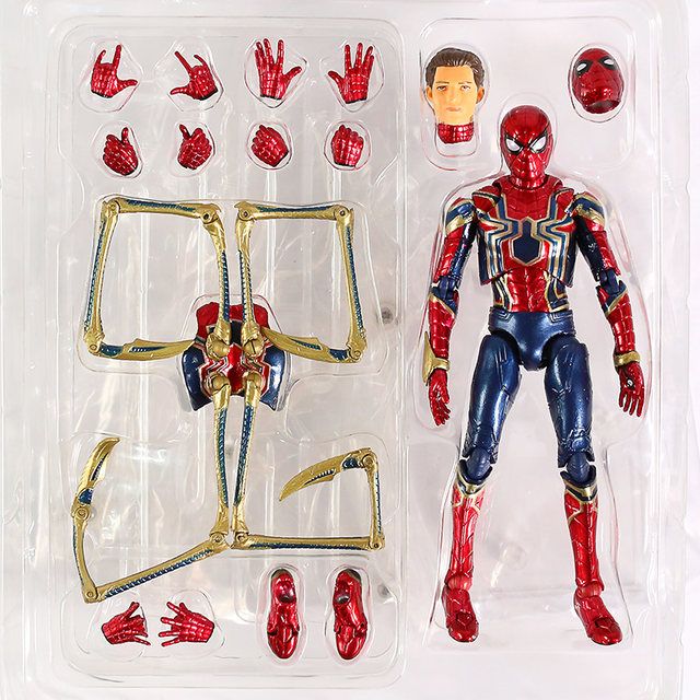 mafex iron spiderman