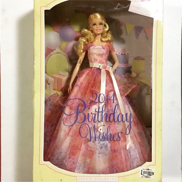 barbie collector birthday wishes