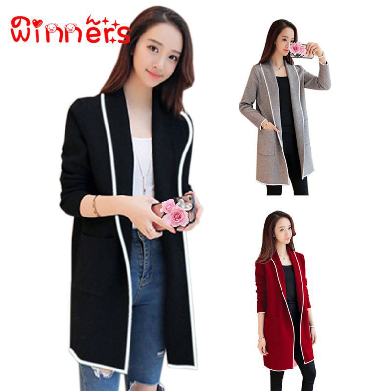 lapel cardigan