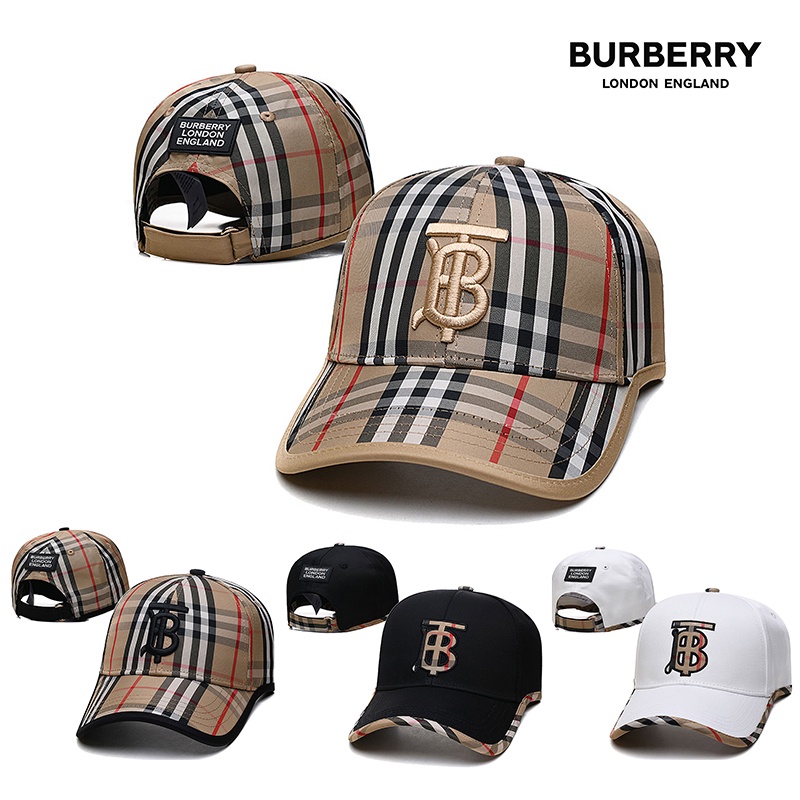 Burberry London 2021 New TB Fashion Baseball Cap Summer Outside Hats for Men  Women Sports Snapback Cap | Shopee Philippines