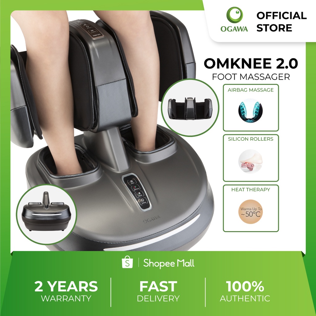 Ogawa Omknee 2 Detachable And Multifunctional Massager Machine For Arm Leg Knee And Foot 3052