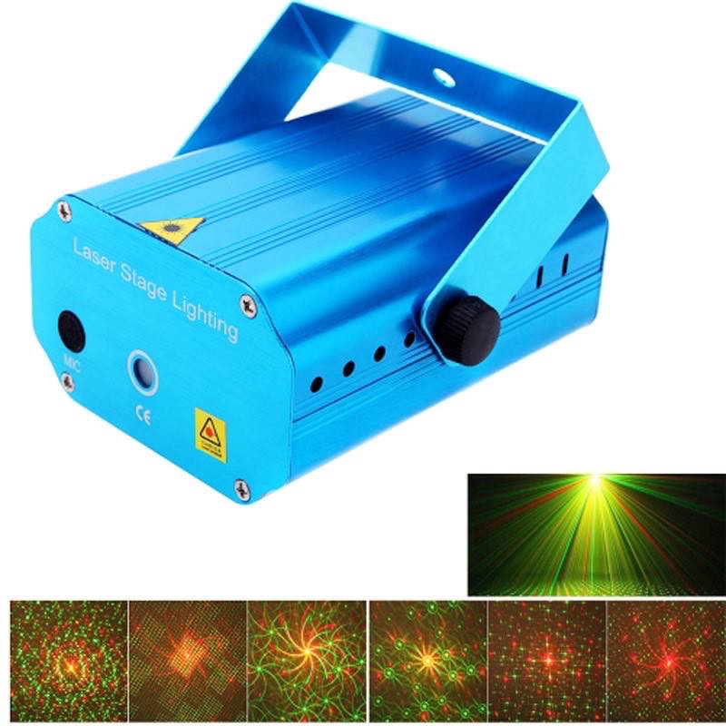 Mini Party Laser Project Audio Music Show Laser Stage Lights Shopee Philippines