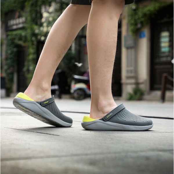 crocs literide clog gray