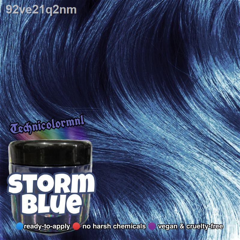 ▭Technicolor Hair Storm Blue Semi Permanent Hair Dye 150ml | Shopee  Philippines