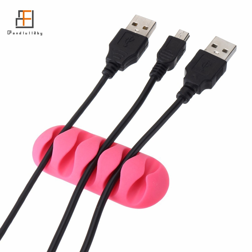 Cable Reel Organizer Desktop Clip Cord Headphone Wire Holder Shopee