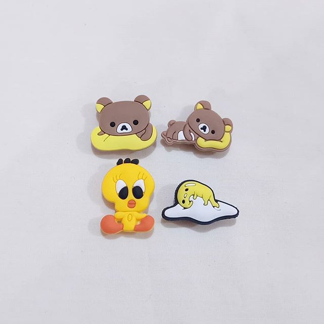 gudetama jibbitz