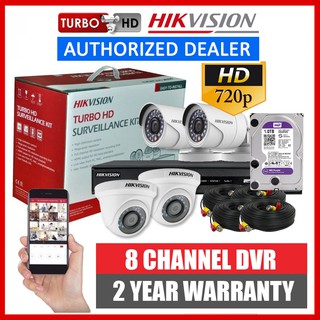 hikvision dvr 8 channel 1mp