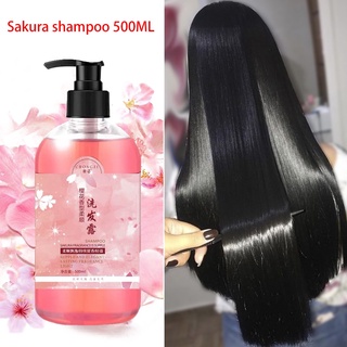 100% Original Sakura moisturizing shampoo Anti hair loss shampoo,Repair Damaged Hair Improve dry