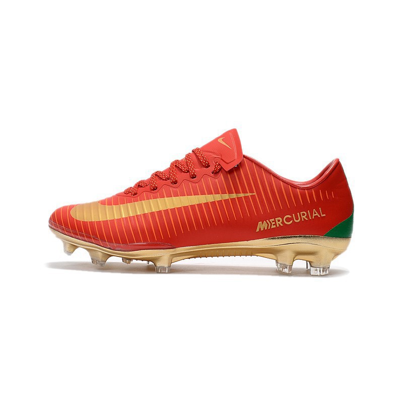 nike mercurial red and gold