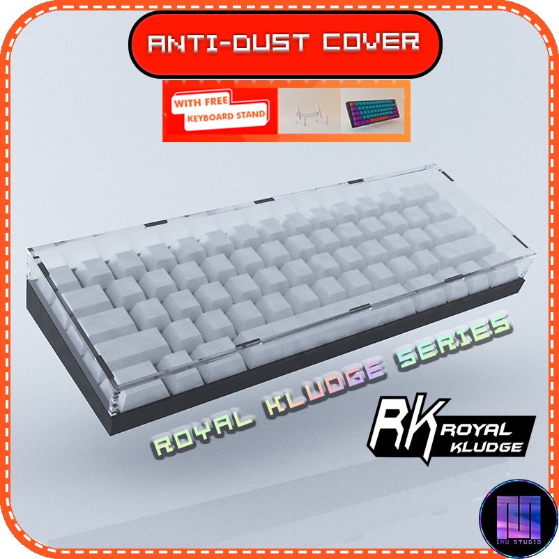 Clear Acrylic Keyboard Cover - Keeps Cats Off, Stops Spills, Doubles As A Laptop Stand Or Desk Tray
