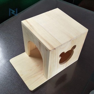 [NHF] Pet Cabin Nest Hamster Squirrel Demon King My Neighbor Totoro Mickey Wooden #3