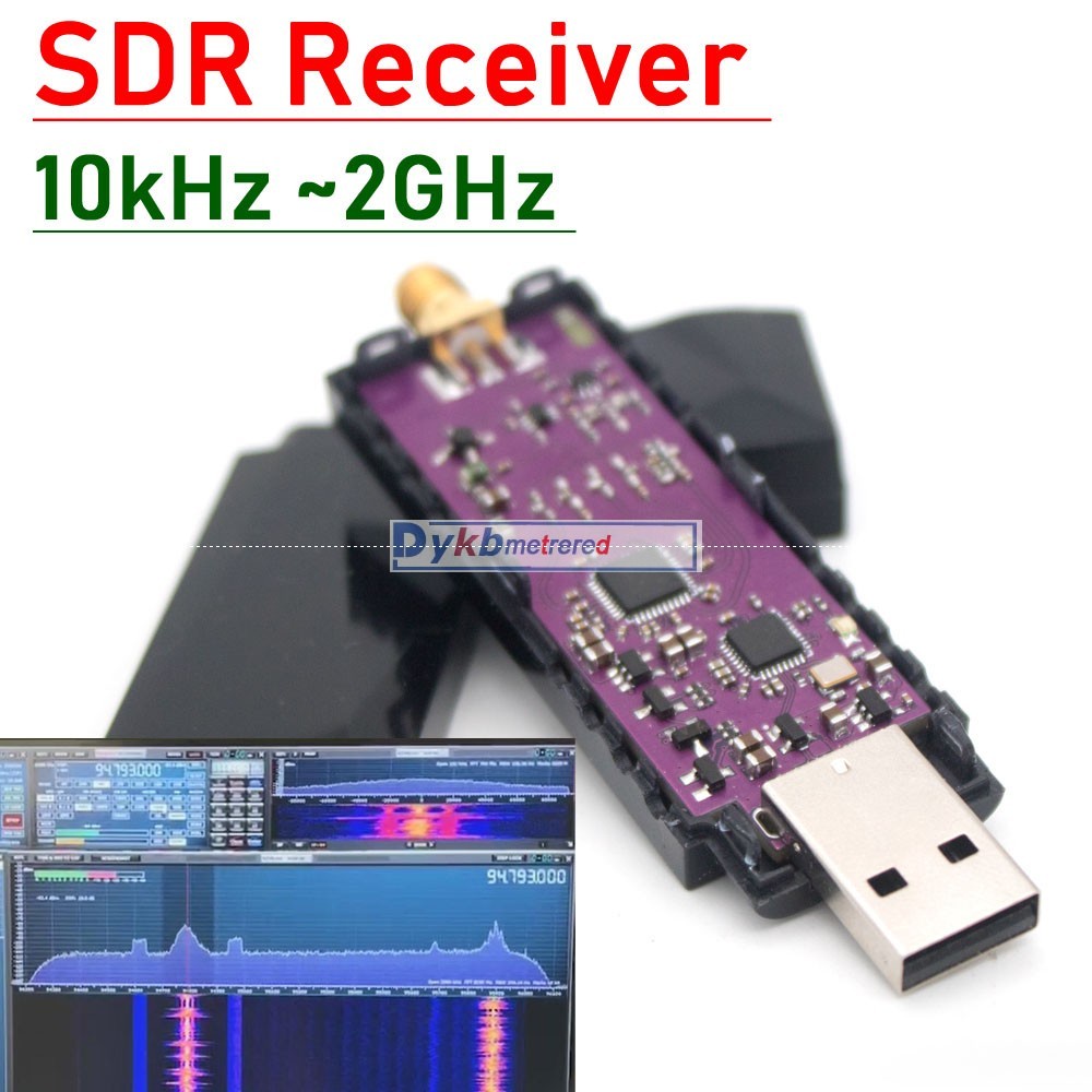 10kHz ~2GHz USB SDR Receiver Compatible With RSP HF AM FM SSB CW ...