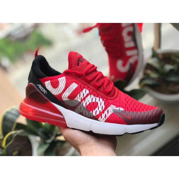 Nike Air Max 270 x Supreme Shoes Men Airmax 27c Shoes | Shopee Philippines