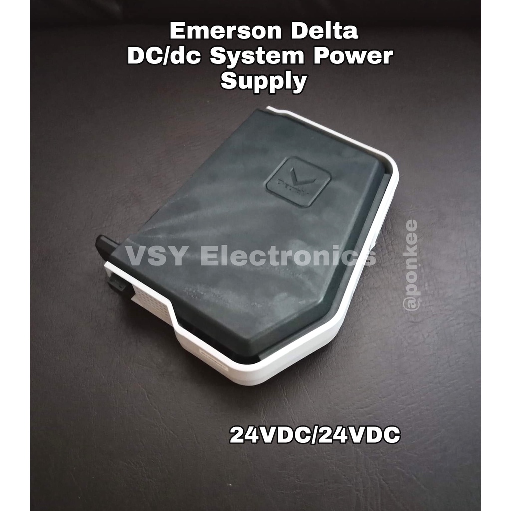 Emerson Delta V KJ1501X1BC3 Power Supply System DUAL DC/DC INPUT 12