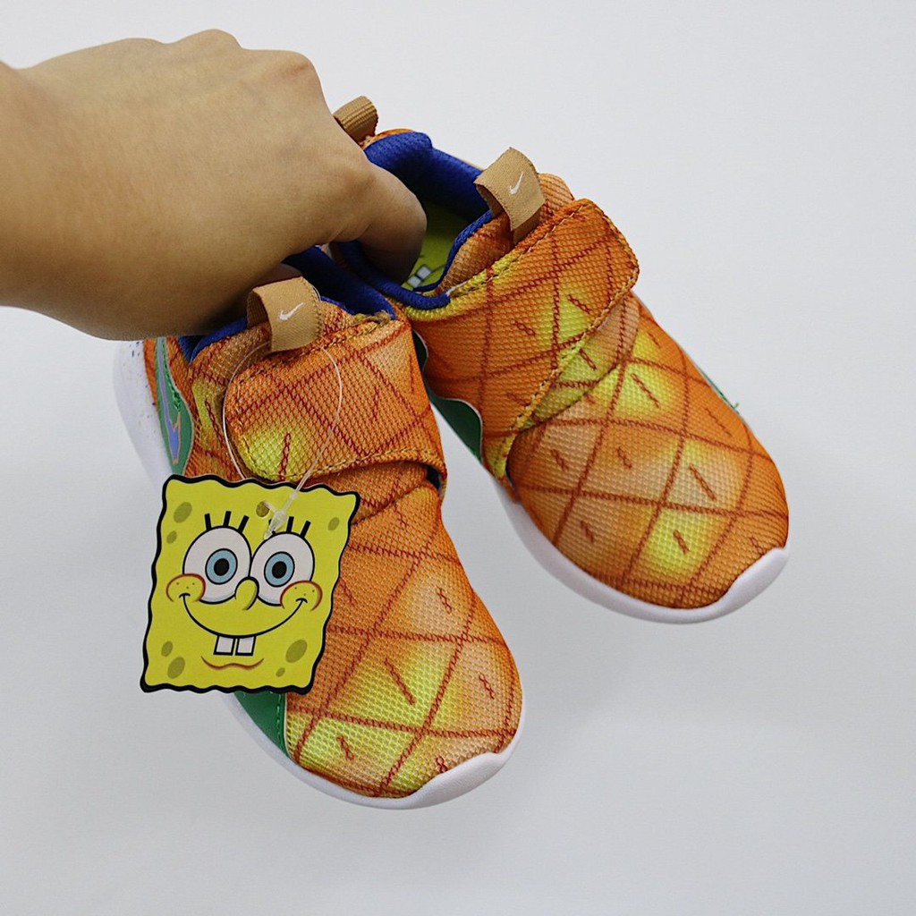 Kyrie 5 x Spongebob men 's basketball shoes Yellow CJ6951