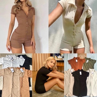 New Trendy Sexy Summer Knitted Playsuit For Women JF173