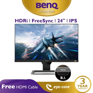 BenQ EW2480 24 INCH HDRi IPS FHD Eye-Care B.I Tech Gaming Monitor Best for Netflix Film Watching