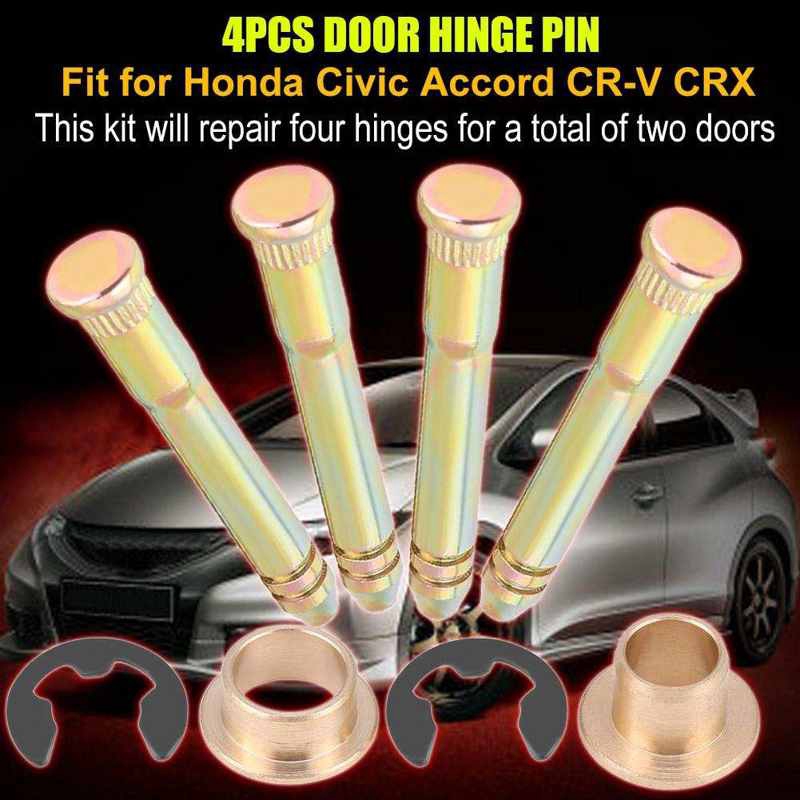 4pcs Car Door Hinge For Honda Civic Accord Cr V Crx Cx Dx Ex Si