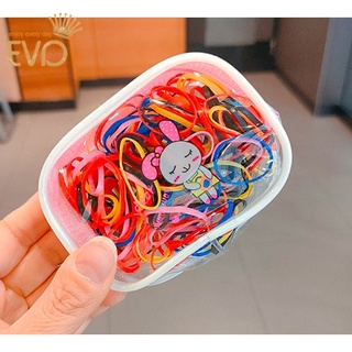 EVD# Children's hair accessories, headdress, hair ring, head rope, kids rubber band,With storage bag #6