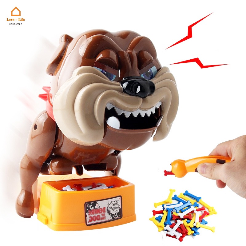 Family party game/ Bad dog bite finger toy/Funny Beware of the bad dog ...