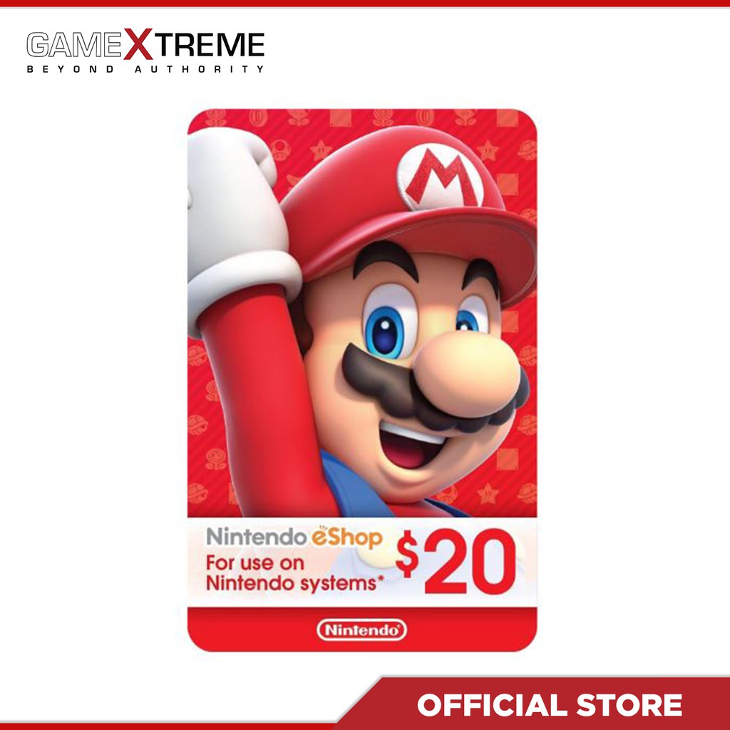 nintendo gift card eshop