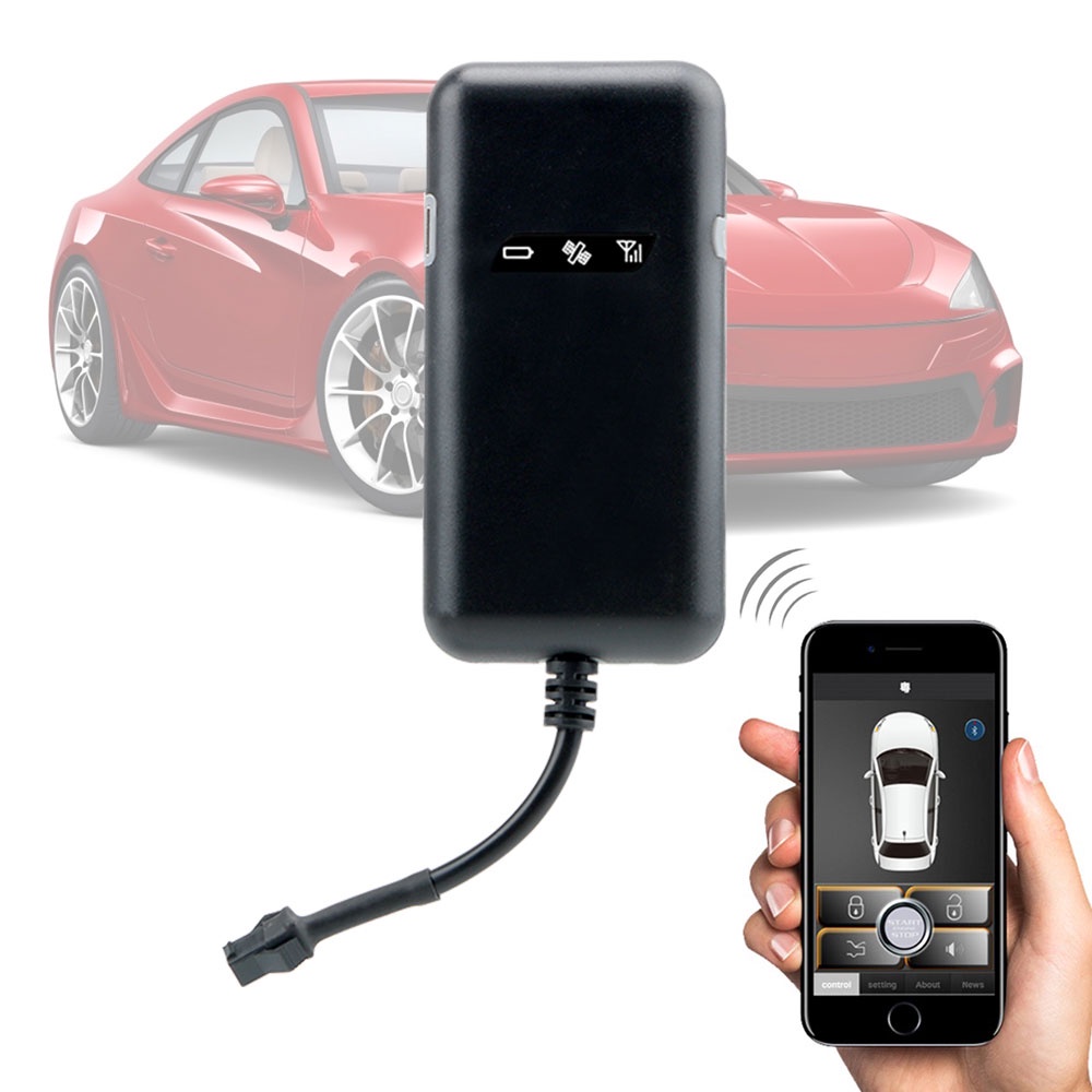 Car Mini GPS Tracker GT02A Locator Anti Lost Antitheft Siren Realtime