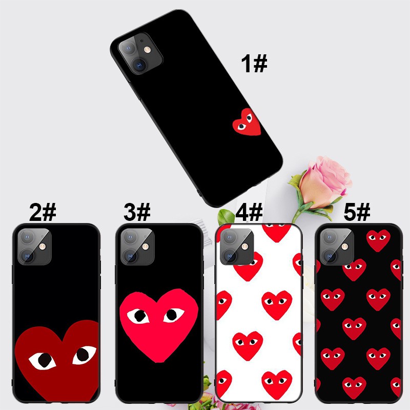 Iphone 12 Mini 11 Pro Max 12mini Casing Soft Case Rw17 Comme Des Garcon Cdg Shopee Philippines