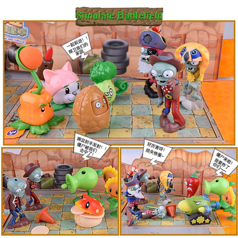 Plants vs. Zombies Toy Set Pirate Captain Zombie Chomper Super
