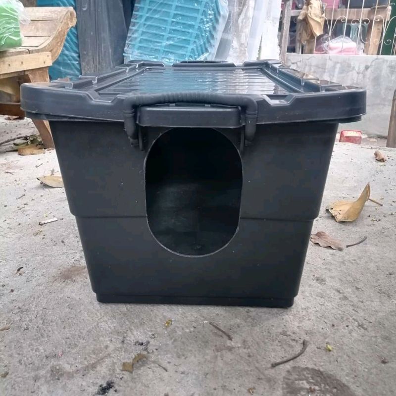 78 Liter Hamster/Rodent Bin Cage / Cat Litter Box #4