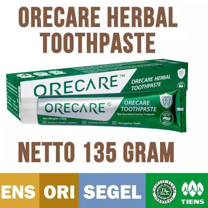 Odol Tiens Orecare Herbal Toothpaste Tianshi Original Toothpaste 100