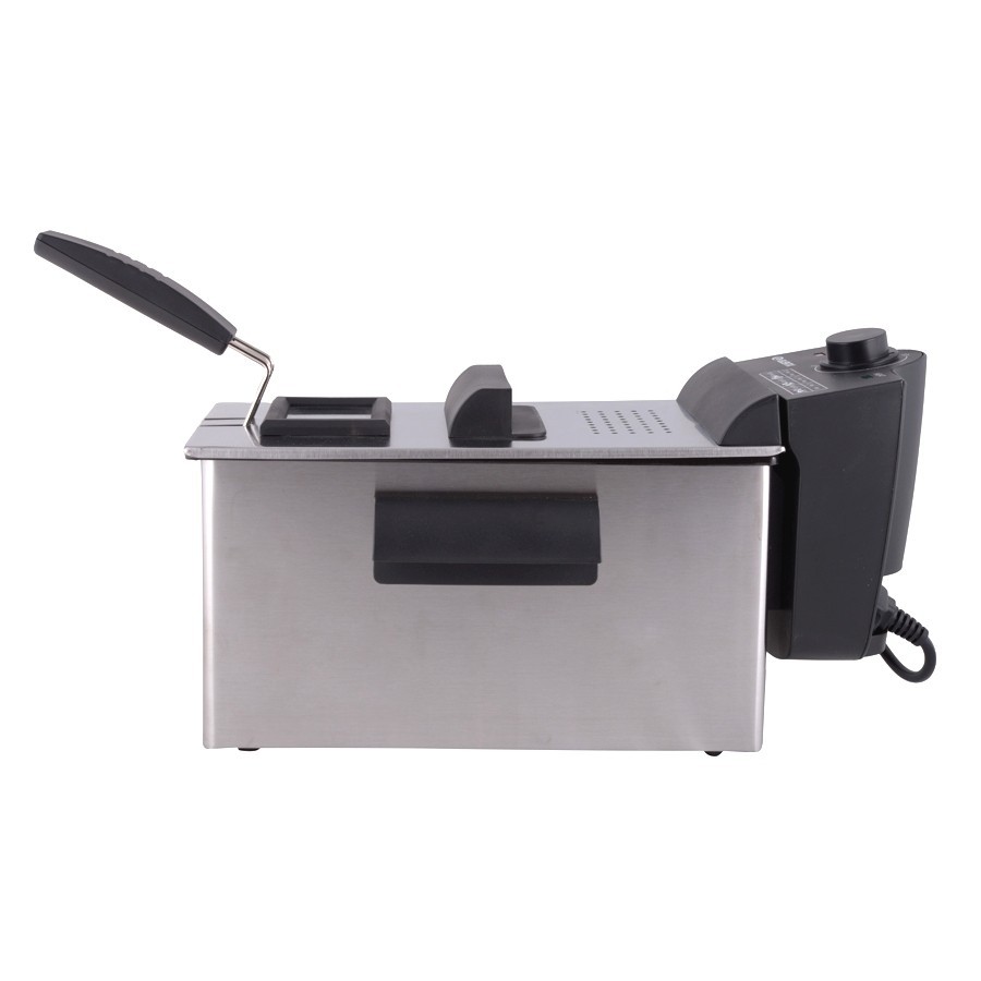 3.5 Liter Stainless Steel Electric Deep Fryer 2200W Shopee Philippines