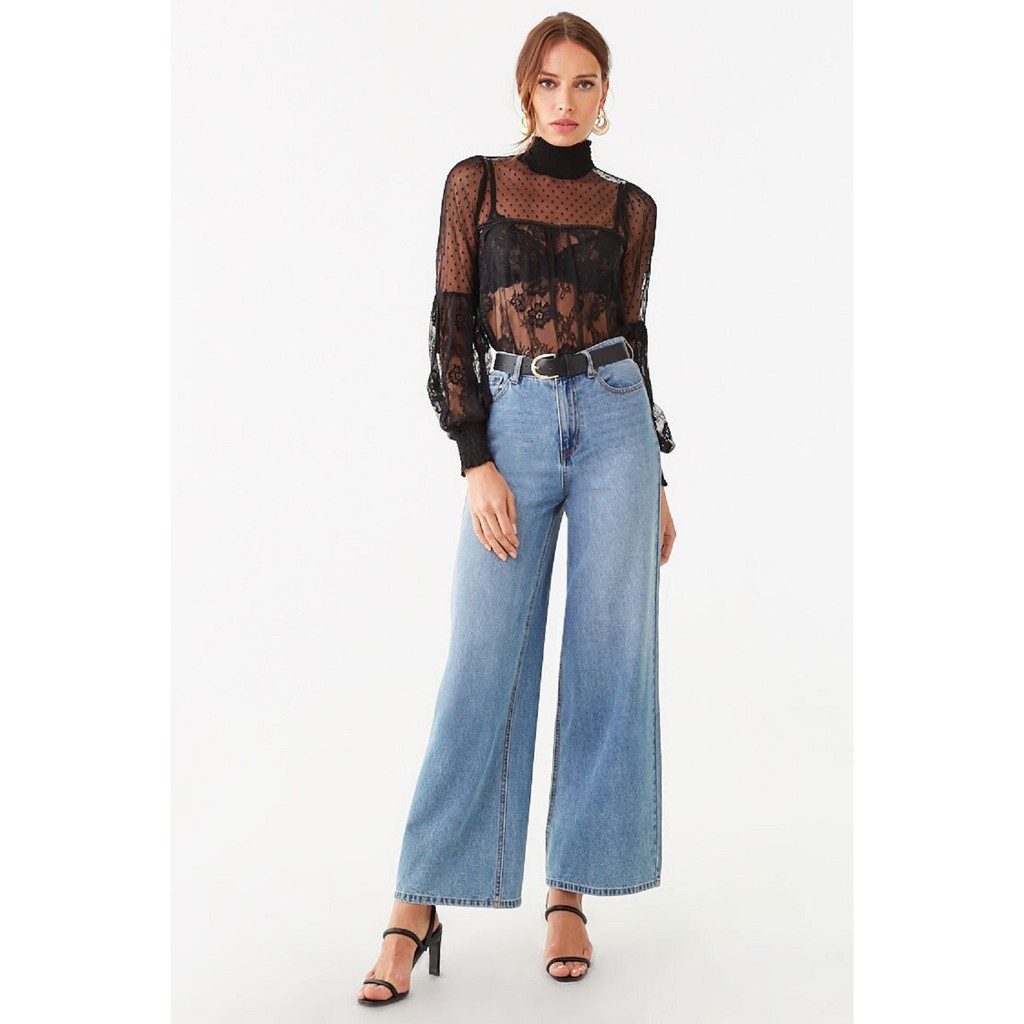 sheer blouse forever 21