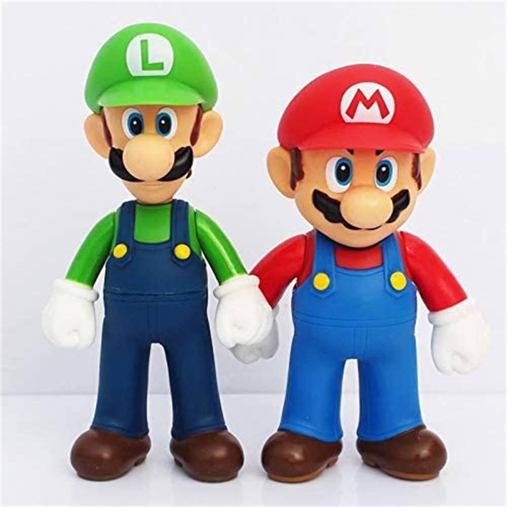 New 18 Pcs Super Mario mini Figure Cute Toys doll Action figures Collection Gift 