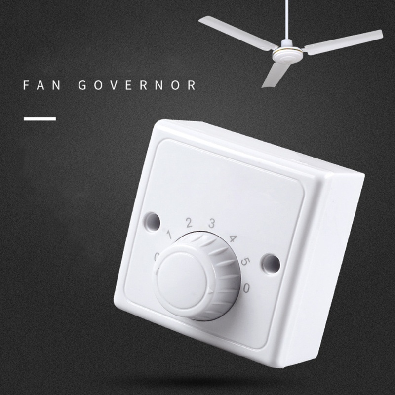 5 Speeds Variable Fan Speed Control Suitable for Most Brand Ceiling ...
