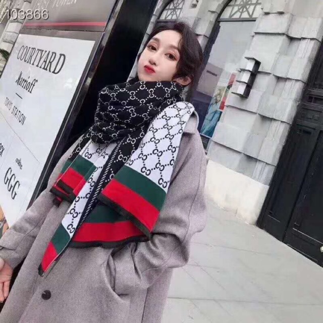 gucci pashmina