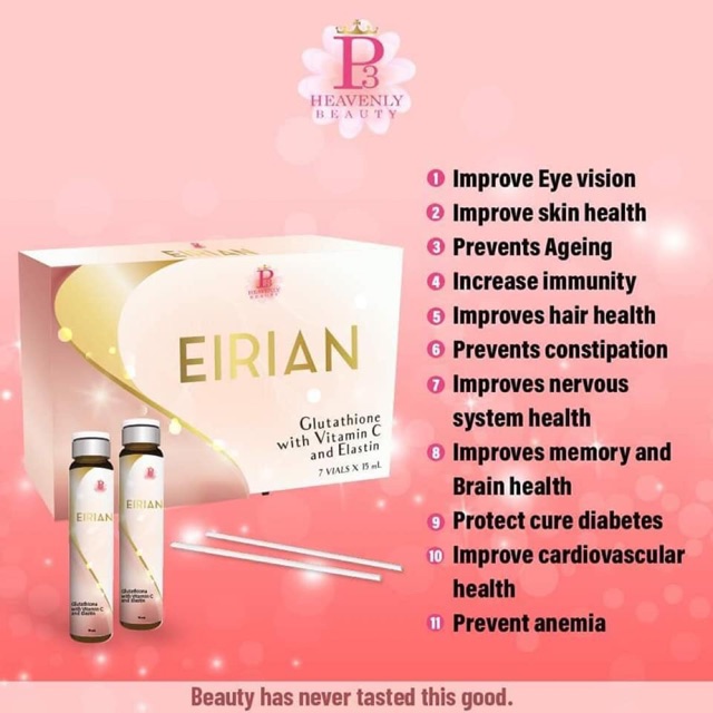 Eirian Gluta With Vit C Elastin Shopee Philippines