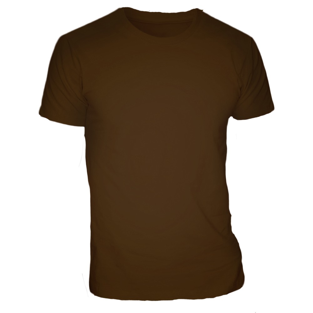 brown t shirt